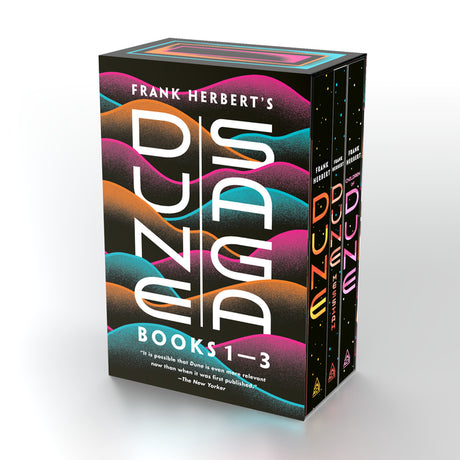 Frank Herbert's Dune Saga 3-Book Boxed Set: Dune, Dune Messiah, and Children of Dune -- Frank Herbert, Paperback