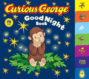 Curious George Good Night Book Tabbed Board Book by Rey, H. A.