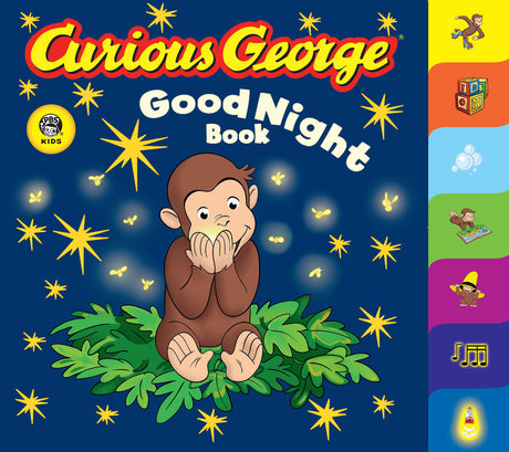 Curious George Good Night Book Tabbed -- H. A. Rey, Board Book