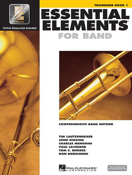 Essential Elements for Band - Trombone Book 1 with Eei (Book/Online Audio) -- Hal Leonard Corp, Paperback