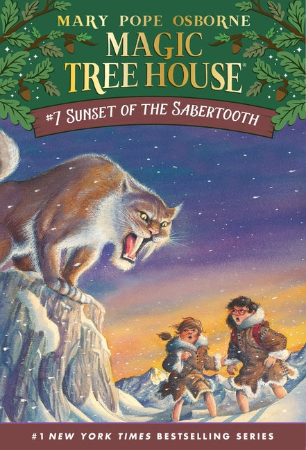 Sunset of the Sabertooth -- Mary Pope Osborne, Paperback