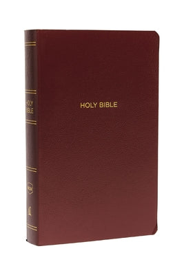 NKJV, Gift and Award Bible, Leather-Look, Burgundy, Red Letter Edition -- Thomas Nelson, Bible