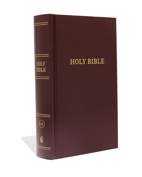 KJV, Pew Bible, Large Print, Hardcover, Burgundy, Red Letter Edition -- Thomas Nelson, Bible