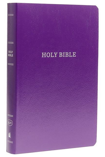 KJV, Gift and Award Bible, Imitation Leather, Purple, Red Letter Edition -- Thomas Nelson, Bible