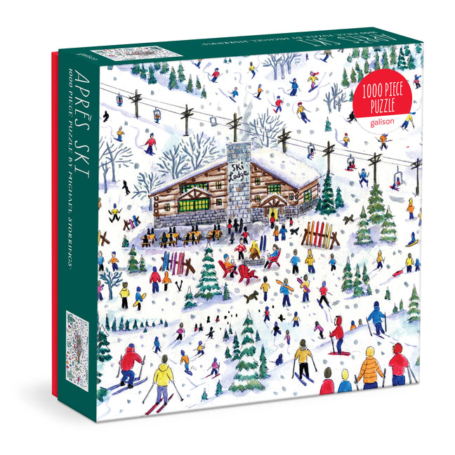 Michael Storrings Apres Ski 1000 PC Puzzle by Galison