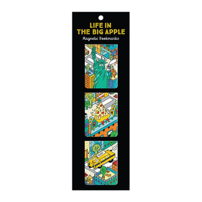 Life in the Big Apple Magnetic Bookmarks -- Galison, Other