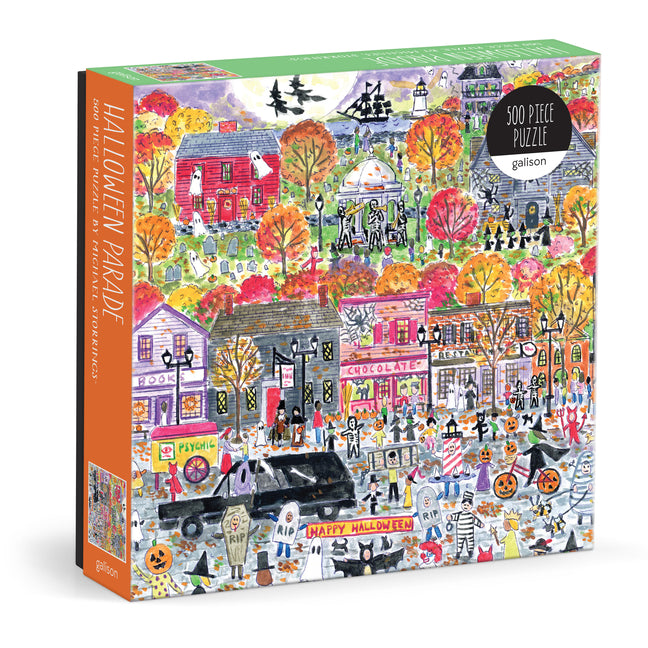 Michael Storrings Halloween Parade 500 Piece Puzzle -- Galison, Other