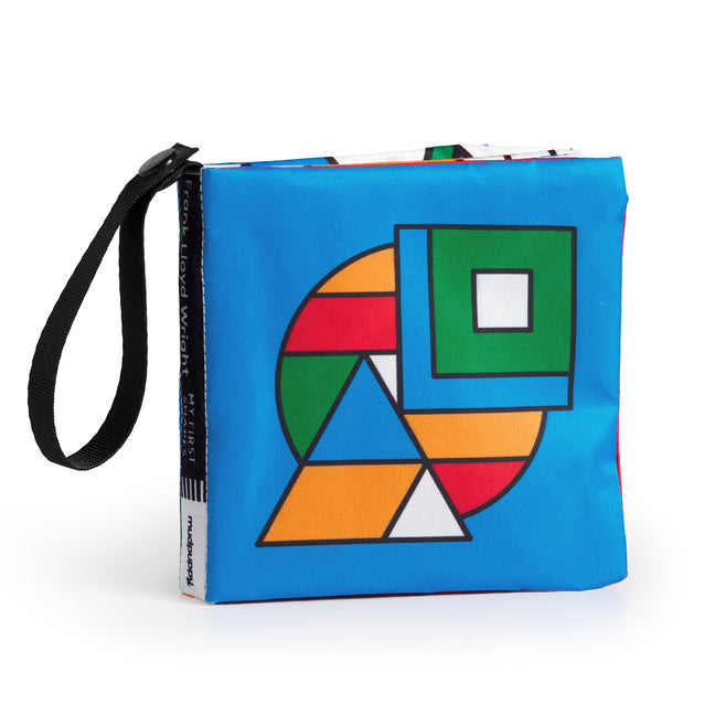 Frank Lloyd Wright My First Shapes Crinkle Fabric Stroller Book -- Mudpuppy, Fabric