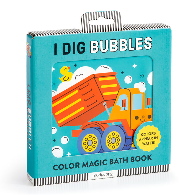 I Dig Bubbles! Color Magic Bath Book -- Mudpuppy, Paperback