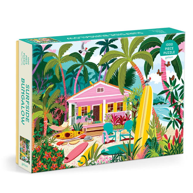 Surfside Bungalow 1000 Piece Puzzle -- Galison Galison, Other