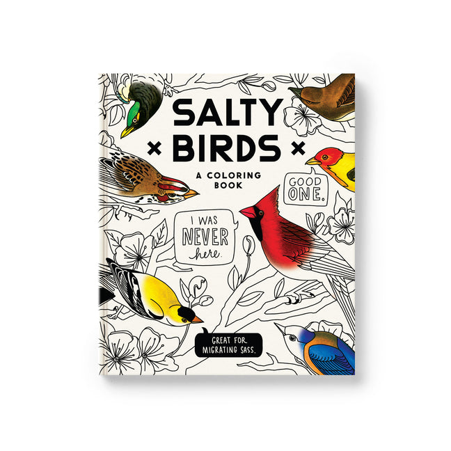 Salty Birds Coloring Book -- Brass Brass Monkey, Paperback