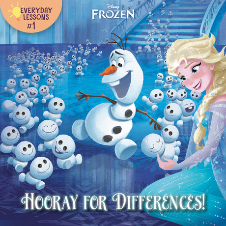 Everyday Lessons #1: Hooray for Differences! (Disney Frozen) -- Random House Disney, Paperback