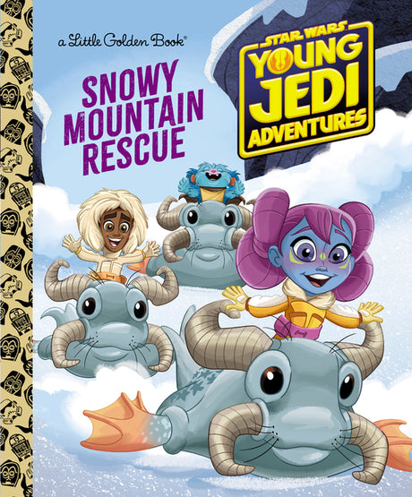 Snowy Mountain Rescue (Star Wars: Young Jedi Adventures) -- Golden Books, Hardcover
