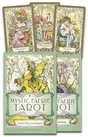 Mystic Faerie Tarot Cards [With 312 Page Book and 78 Card Deck] by Moore, Barbara