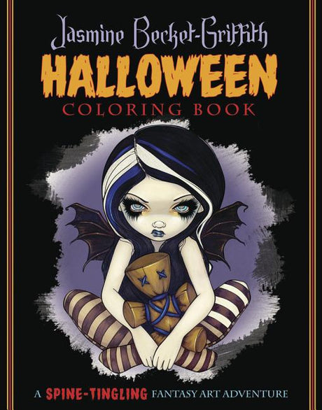 Jasmine Becket-Griffith Halloween Coloring Book: A Spine-Tingling Fantasy Art Adventure -- Jasmine Becket-Griffith, Paperback