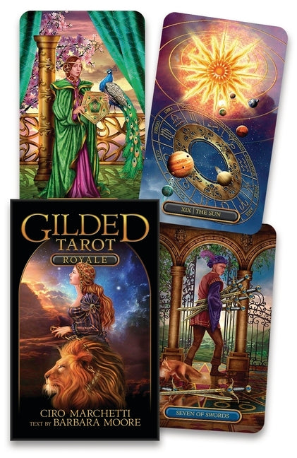 Gilded Tarot Royale Deck by Marchetti, Ciro