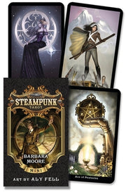 The Steampunk Tarot Mini by Moore, Barbara