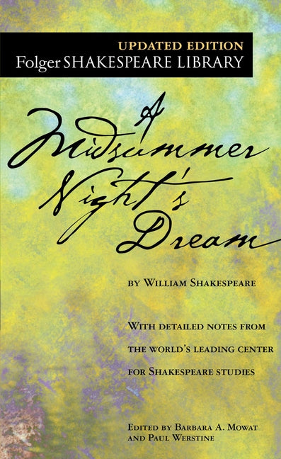 A Midsummer Night's Dream -- William Shakespeare, Mass Market Paperbound