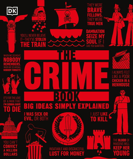 The Crime Book -- DK, Paperback