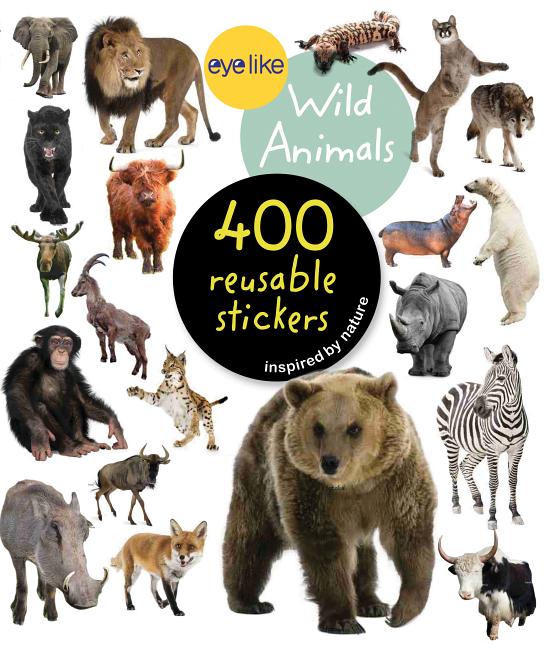 Eyelike Stickers: Wild Animals -- Workman Publishing, Paperback
