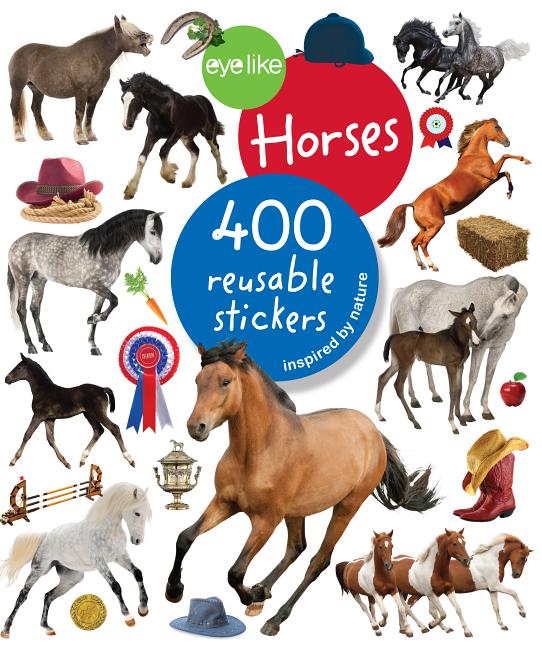 Eyelike Stickers: Horses -- Workman Publishing, Paperback