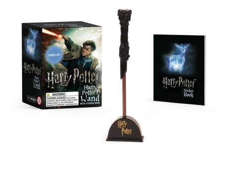 Harry Potter Wizard's Wand with Sticker Book: Lights Up! [With Battery] -- Running Press, Novelty