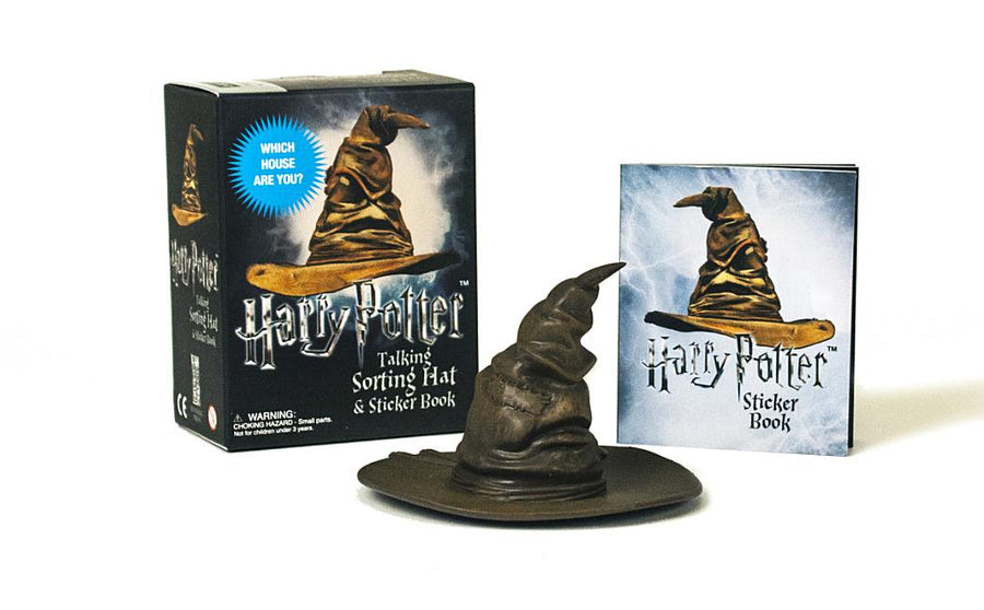 Harry Potter Talking Sorting Hat and Sticker Book: Which House Are You? [With Battery] -- Running Press, Other