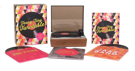 Teeny-Tiny Turntable: Includes 3 Mini-Lps to Play! [With Battery] -- Running Press, Other