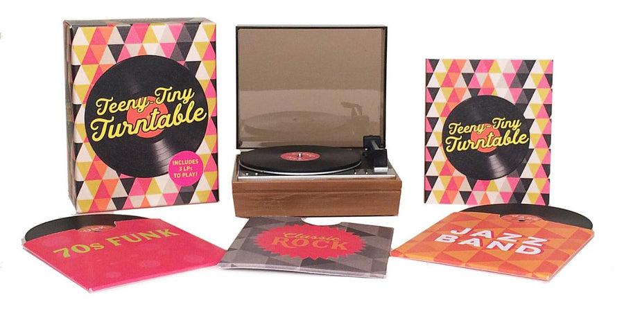 Teeny-Tiny Turntable: Includes 3 Mini-Lps to Play! [With Battery] -- Running Press, Other