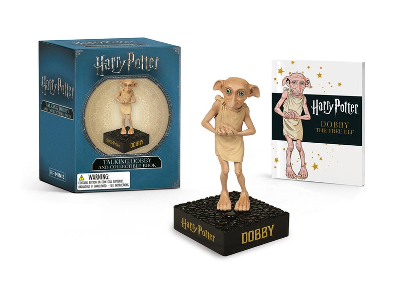 Harry Potter Talking Dobby and Collectible Book by Running Press