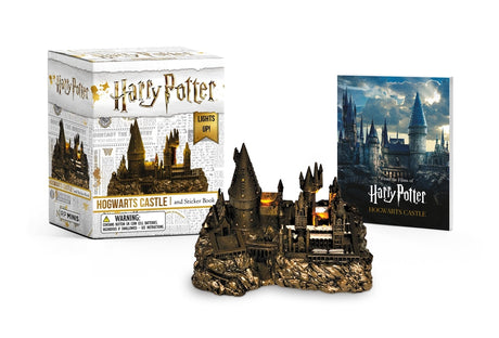 Harry Potter Hogwarts Castle and Sticker Book: Lights Up! [With Battery] -- Running Press, Paperback