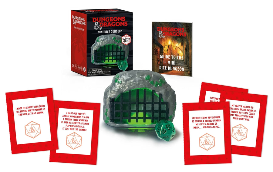 Dungeons & Dragons: Mini Dice Dungeon [With Battery] -- Brenna Dinon, Paperback