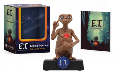 E.T. Talking Figurine: With Light and Sound! [With Battery] -- Running Press, Paperback