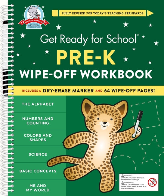 Get Ready for School: Pre-K Wipe-Off Workbook by Stella, Heather