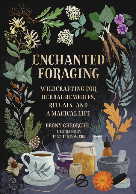 Enchanted Foraging: Wildcrafting for Herbal Remedies, Rituals, and a Magical Life -- Ebony Gheorghe, Hardcover