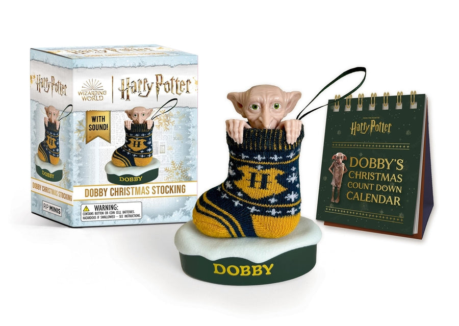 Harry Potter Dobby Christmas Stocking: With Sound! [With Battery] -- Donald Lemke, Paperback