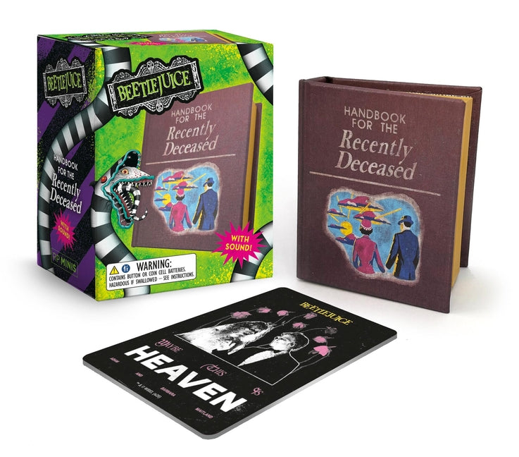 Beetlejuice Talking Handbook for the Recently Deceased [With Battery] -- Running Press, Paperback