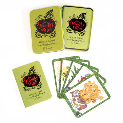 The Healthy Witch Oracle Cards by Perkins, Tj