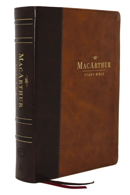 Nkjv, MacArthur Study Bible, 2nd Edition, Leathersoft, Brown, Comfort Print: Unleashing God's Truth One Verse at a Time -- John F. MacArthur, Bible
