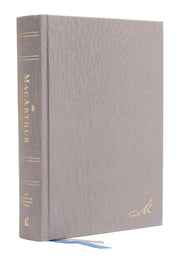 Nasb, MacArthur Study Bible, 2nd Edition, Hardcover, Gray, Comfort Print: Unleashing God's Truth One Verse at a Time by MacArthur, John F.