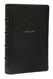 Nkjv, Reference Bible, Personal Size Large Print, Leathersoft, Black, Thumb Indexed, Red Letter Edition, Comfort Print: Holy Bible, New King James Ver by Thomas Nelson