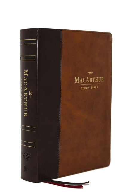 The Esv, MacArthur Study Bible, 2nd Edition, Leathersoft, Brown: Unleashing God's Truth One Verse at a Time -- John F. MacArthur, Bible