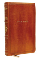 Kjv, Sovereign Collection Bible, Personal Size, Leathersoft, Brown, Red Letter Edition, Comfort Print: Holy Bible, King James Version -- Thomas Nelson, Bible