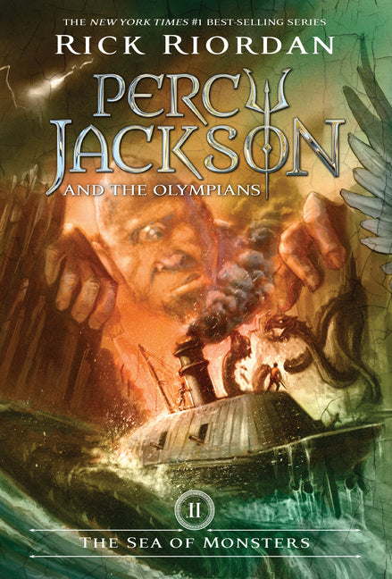 Percy Jackson and the Olympians, Book Two: Sea of Monsters, The-Percy Jackson and the Olympians, Book Two -- Rick Riordan, Hardcover
