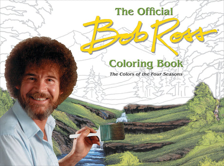 The Official Bob Ross Coloring Book: The Colors of the Four Seasons -- Bob Ross, Paperback