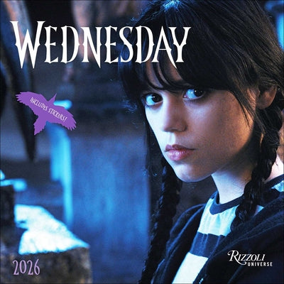 Wednesday 2026 Wall Calendar (Includes Stickers) by Mgm
