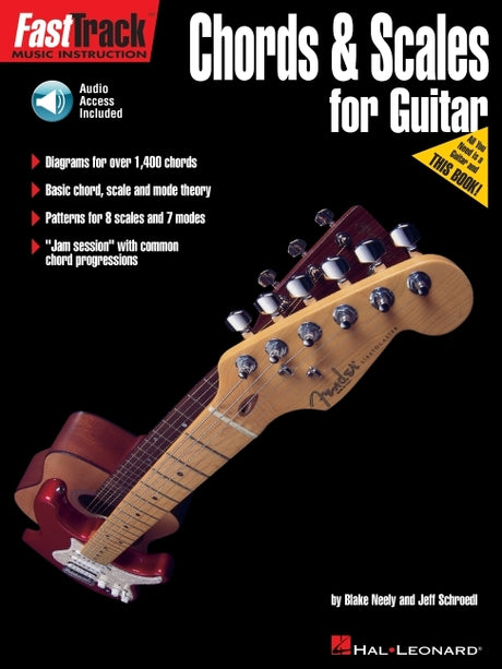 Fasttrack Guitar Method - Chords & Scales Book/Online Audio -- Hal Leonard Corp, Paperback