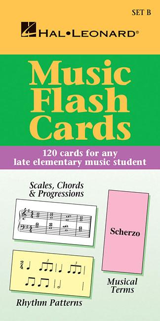 Music Flash Cards - Set B: Hal Leonard Student Piano Library -- Hal Leonard Corp, Paperback