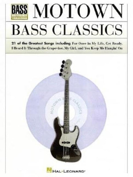 Motown Bass Classics -- Hal Leonard Corp, Paperback