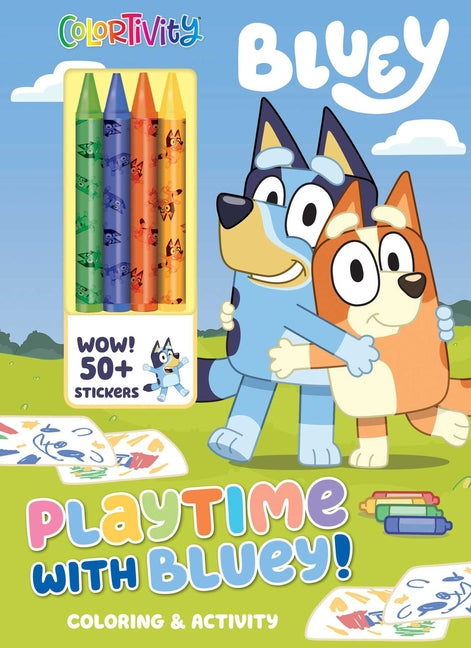 Bluey: Colortivity: Playtime with Bluey! -- Delaney Foerster, Paperback